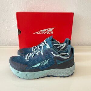 Altra Timp 4 Trail Running Shoes Teal NWT Size 10 EU Size 42 Wide Toe Box
